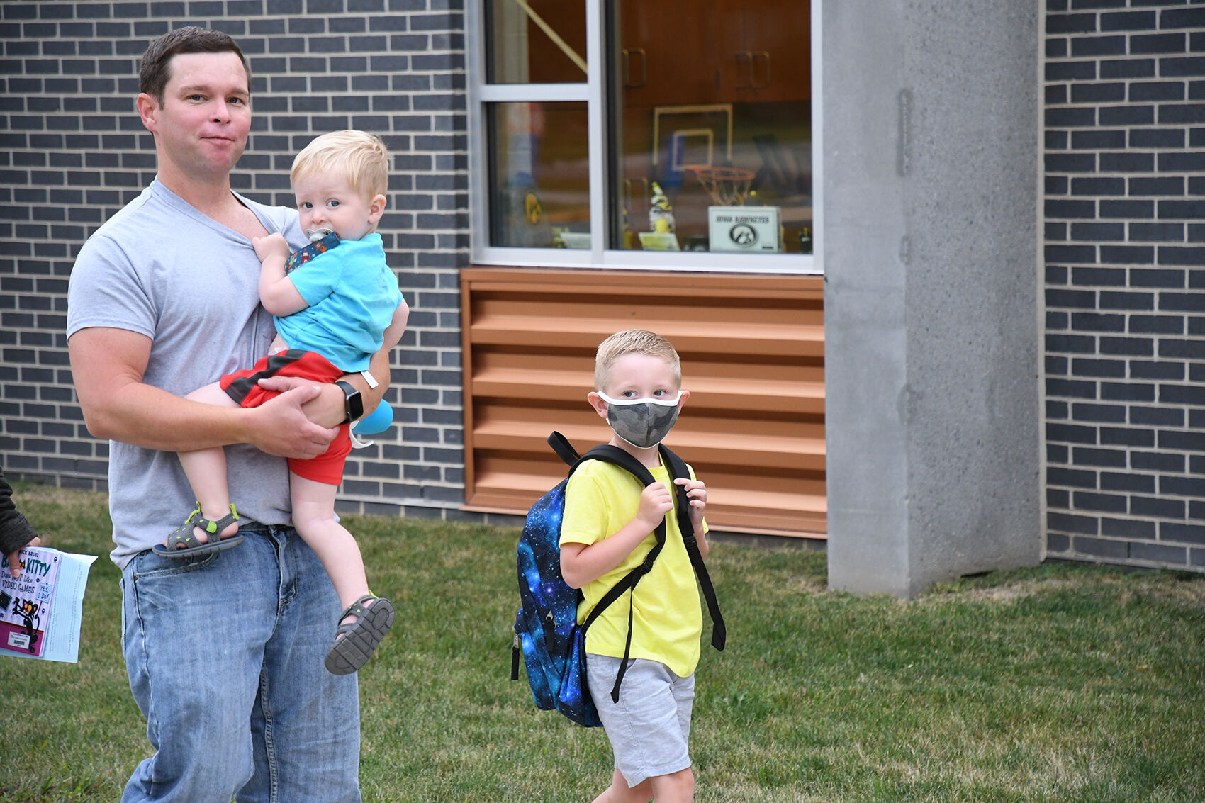 Holbrooks go to East for first day